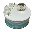Torta - cirkevné sviatosti - modrá