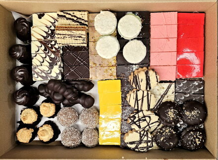 Kolekcia zákuskov 80 ks