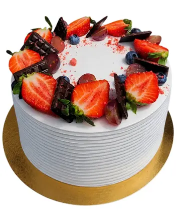 Torta ovocná krémová