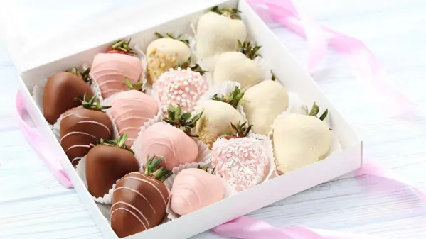 Jahody v belgickej čokoláde