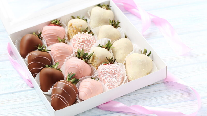 Ovocné kytice a bonboniéry