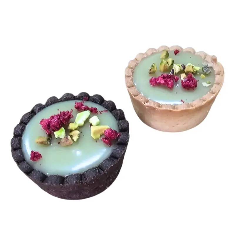 Tartaletka malina pistácia