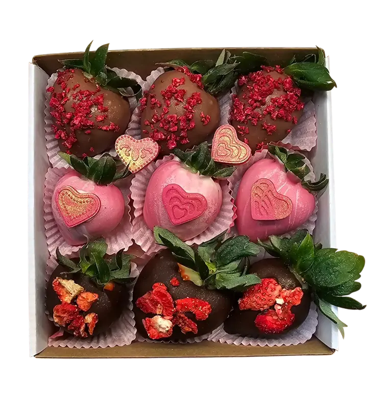 Jahody v čokoláde "for her" 