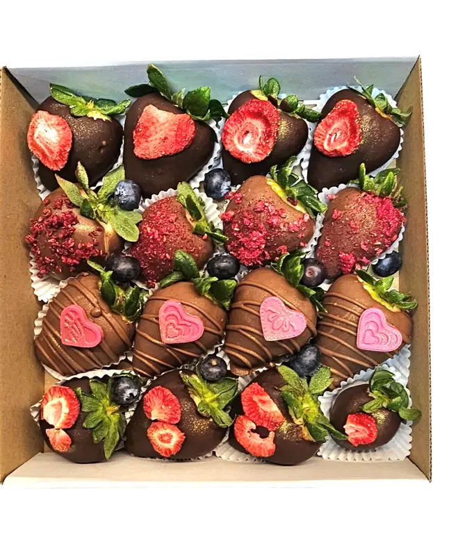 Jahody v čokoláde "for her" 