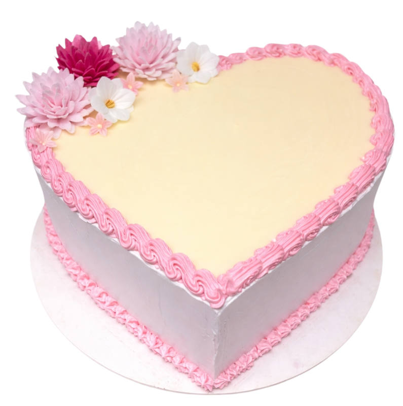 Torta srdce základná