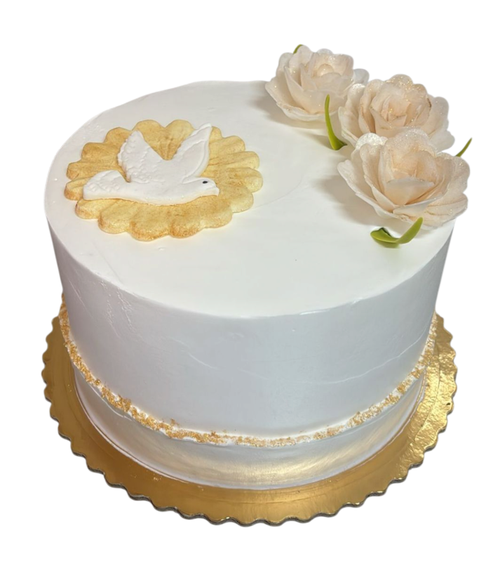 Torta - cirkevné sviatosti - zlatá