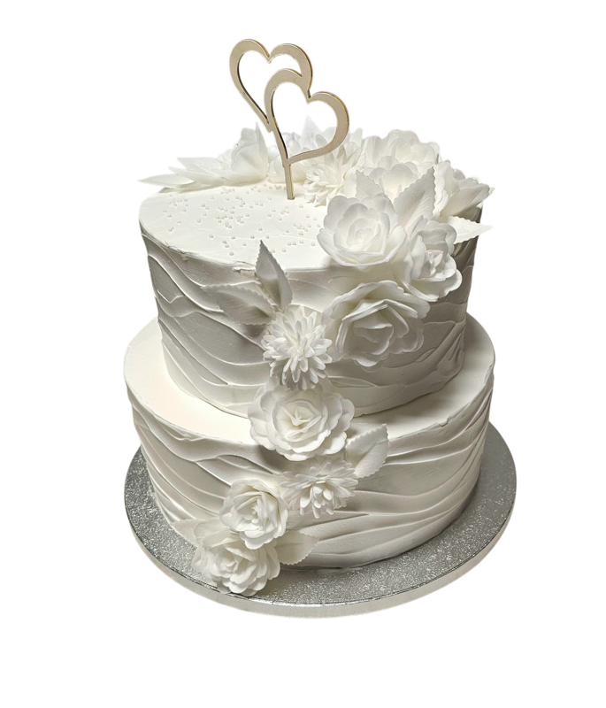 Torta svadobná dvojposchodová Torta svadobná dvojposchodová