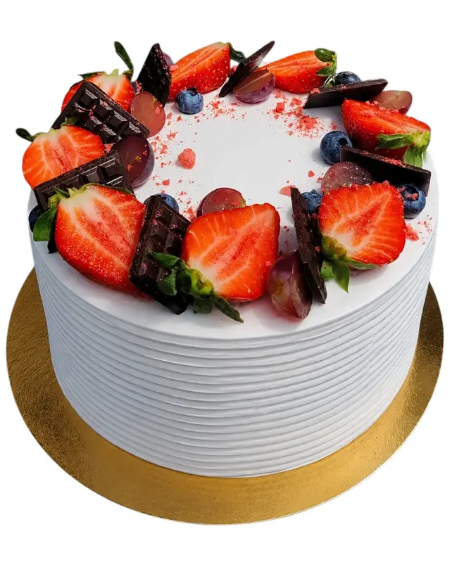 Torta ovocná krémová