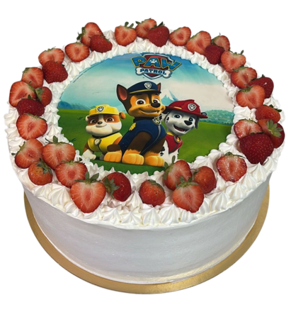 Detská torta ovocná s oplátkou