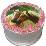 Detská torta krémová s oblátkou 