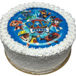 Detská torta krémová s oblátkou 