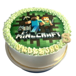 Detská torta krémová s oblátkou 