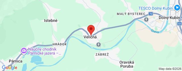 Google map: Veličná 1