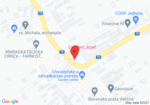 Google map: 664W+32 Veličná